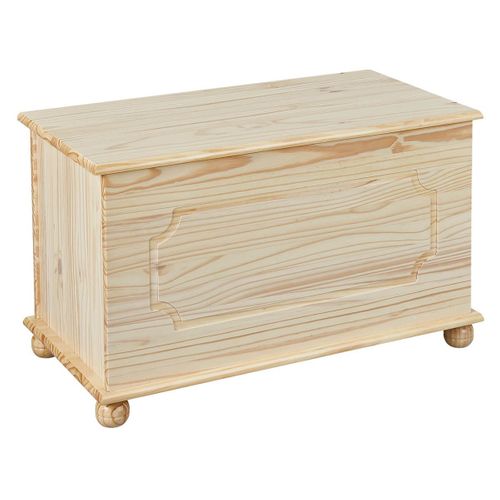 Kalisha - Coffre à Jouets Bois Massif Naturel