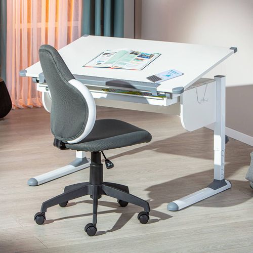 Chaise Pivotante Gris Pour Enfant - Prezi