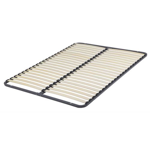 Cadre à Lattes 2x22 à Assembler 160x200 Métallique - Slimkit