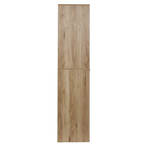 Buffet Vaisselier Multi-rangement Effet Bois Avec Tasseaux - Pajan
