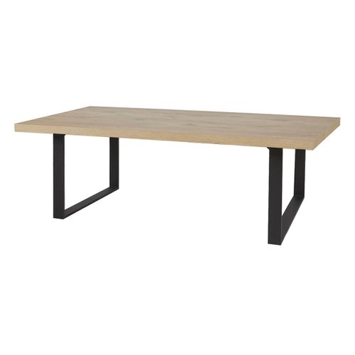 Romy - Romy - Séjour Complet Avec Table 170cm Aspect Bois Finition Canyon Oak