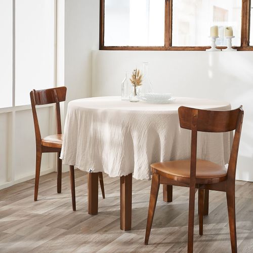 Nappe Ronde D.180cm Gaze De Coton Pampa - Ourea