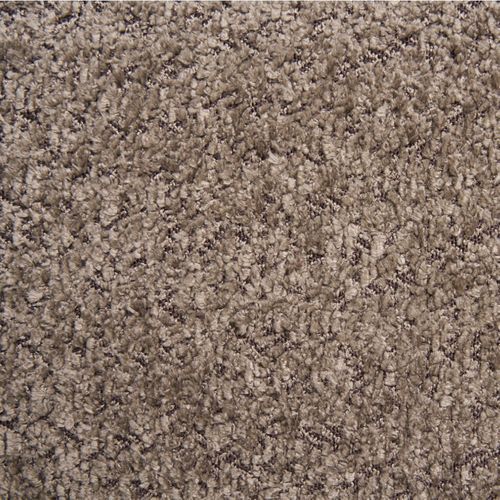 Banc-coffre En Tissu Bouclettes Marron Pieds Bois Naturel - Brenda