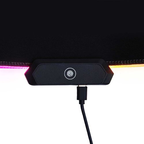 Tapis De Souris XXL Gaming Avec Eclairage Multicolore - Playagain