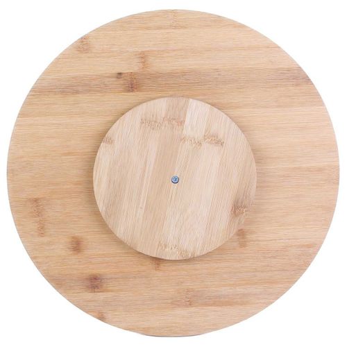 Plateau Tournant Rond D.35cm En Bambou - Koria