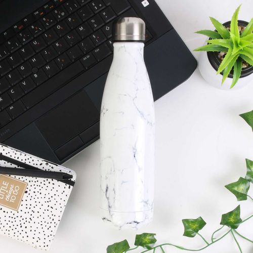Bouteille De Transport Isotherme 50cl Effet Marbre - Cody