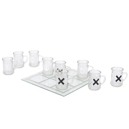 Jeu Du Morpion à Boire En Verre - Katty