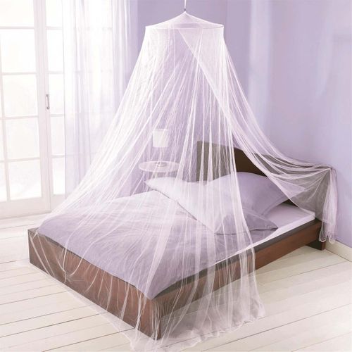Moustiquaire Pour Lit Double Blanche Jusqu'à 140x190/200cm - Gillio