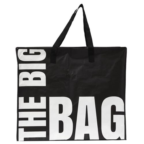 Sac XXL Noir Multiusages Avec Message En Polypropylène (60 X 50 Cm) - Totemax