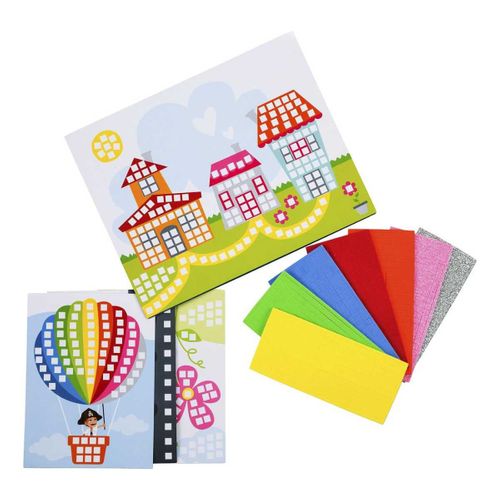 Coffret Mosaïques En Mousse Autocollantes -