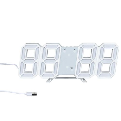 Réveil Numérique Chiffres LED 3d -