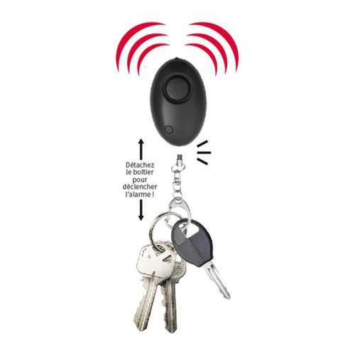 Alarme Personnelle Anti Agression,portes Clés-150dB