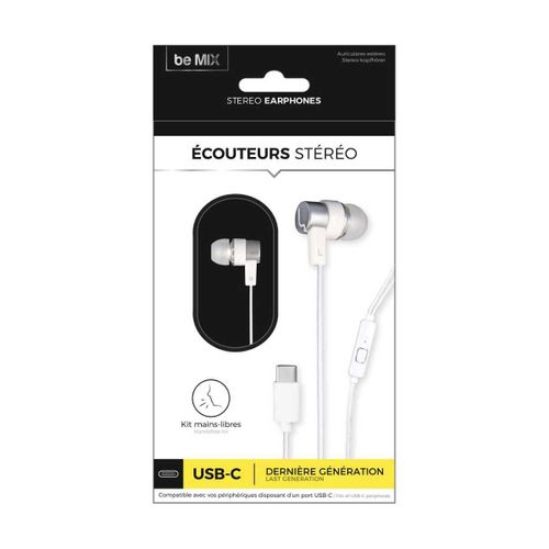 Ecouteurs Filaires Type C Main Libre -