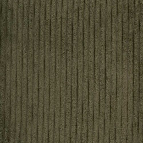 Pouf Coffre Pliable Côtelé Vert 38x38 Cm - Amory