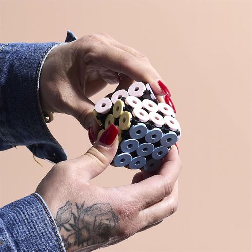 Cube Magique En Plastique Aux Couleurs Pastel -