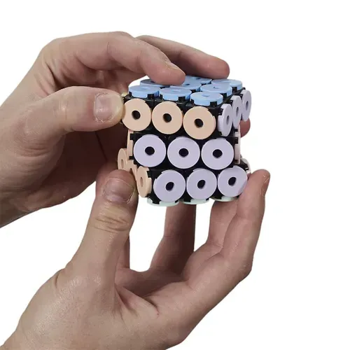 Cube Magique En Plastique Aux Couleurs Pastel -