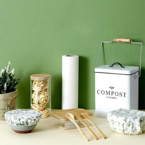 Lunch Box 32cl En Verre Avec Couvercle En Bambou -