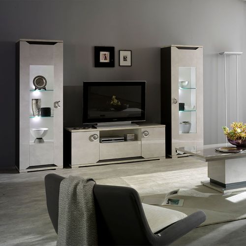 Vitrine 1 Porte (gauche Ou Droite) Avec LED - Brise