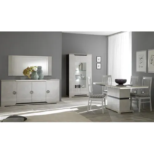 Vitrine 2 Portes Avec LED - Brise