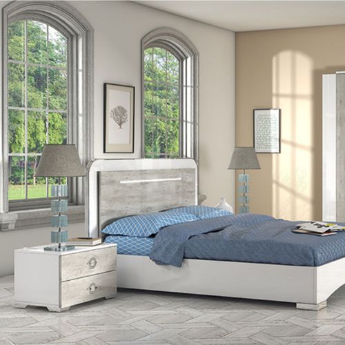 Chambre Complète 160x200cm Avec Commode - Goya