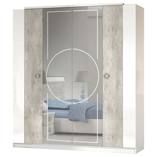 Chambre Complète 160x200cm Avec Commode - Goya