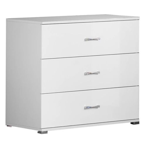 Chambre Complète 140x190 Avec Armoire 4 Portes - Fadily