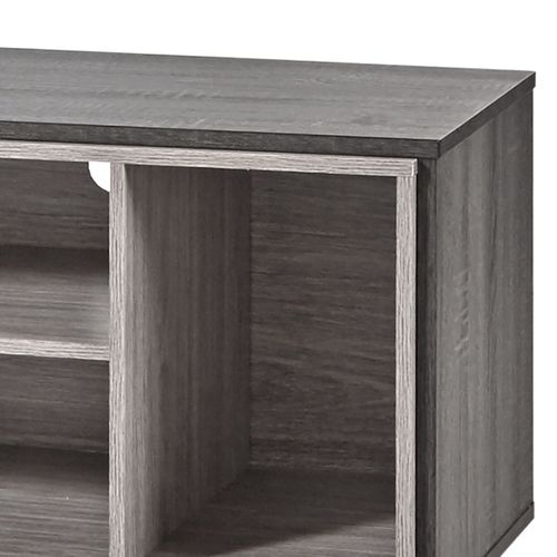 Meuble TV 1 Porte 3 Niches 150cm - Asca