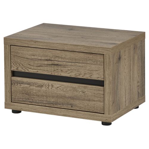 Chambre 180x200cm Avec Chevets Et Commode - Irisa