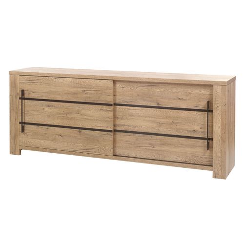 Ensemble Buffet + Table 230cm Aspect Bois - Nilla