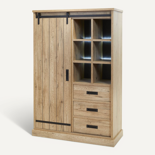 Cedra - Argentier Multi-rangements Industriel Avec LEDs