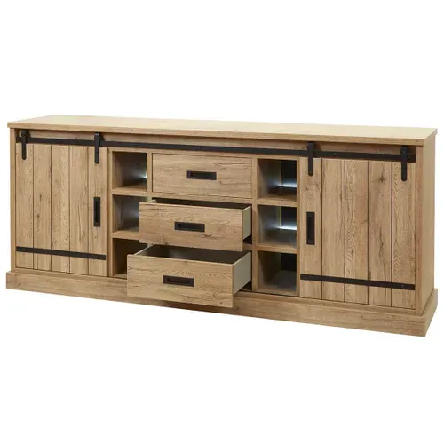 Buffet Multi-rangements Industriel Avec LEDs - Cedra