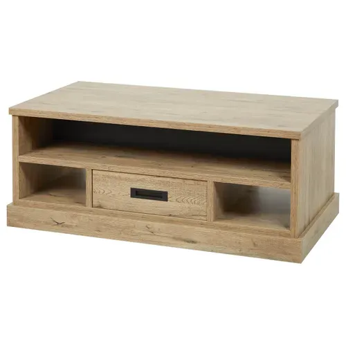 Cedra - Ensemble Salon Industriel Meuble TV + Table Basse