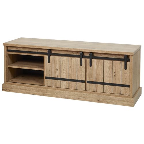 Cedra - Ensemble Salon Industriel Meuble TV + Table Basse