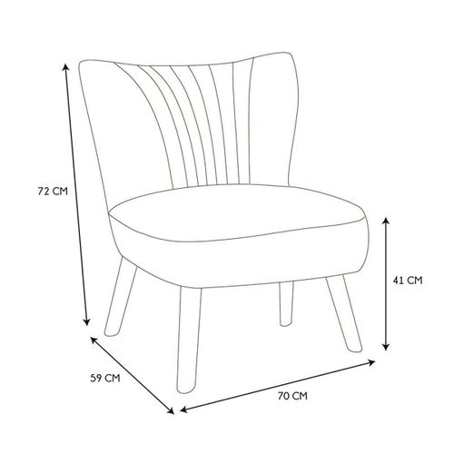 Kelios - Fauteuil En Tissu Bouclettes Blanc Pieds Bois Naturel