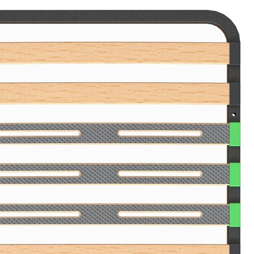 Lot De 2 Sommiers 16 Lattes 80x200cm - Altozone