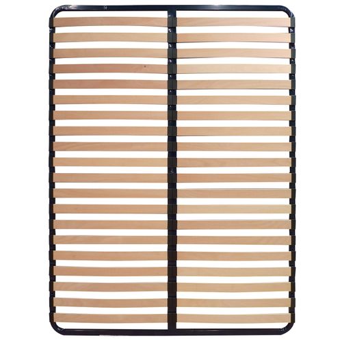Pack Sommier 2x20 Lattes 120x190cm + Pieds Bleus + Pied Central - Altolattes
