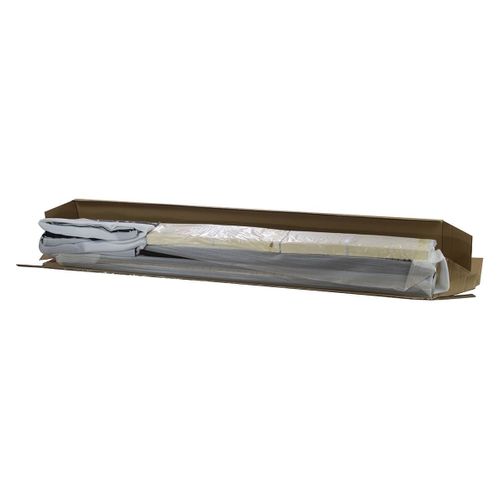 Sommier Tapissier Démontable 160x200cm 2x20 Lattes Anthracite - Tapikit