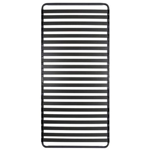 Pack Sommier 22 Lattes 90x190cm + 4 Pieds - Titanium 22
