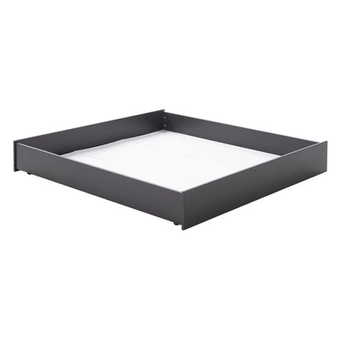Tiroir De Rangement Pour Lit 140x190cm Coloris Anthracite - Emori