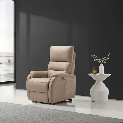 Fauteuil Relax Et Releveur Electrique Sable - Adria