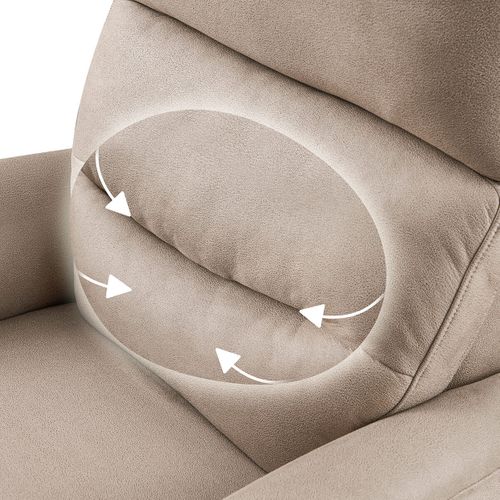 Fauteuil Relax Et Releveur Electrique Sable - Adria
