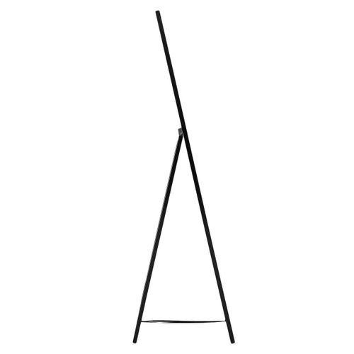 Miroir Sur Pied Noir 122 Cm - Zolus