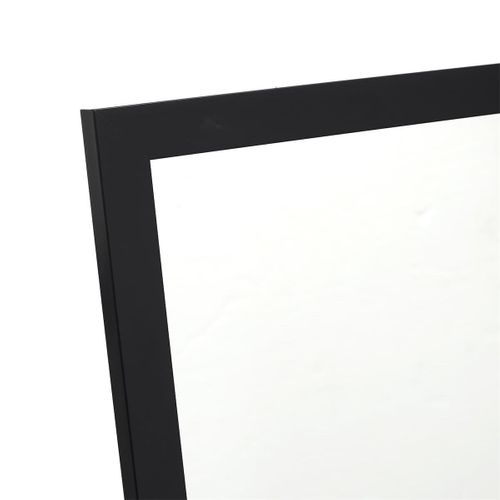 Miroir Sur Pied Noir 122 Cm - Zolus