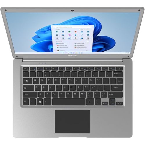 Portable 14" Fin Et Léger - Intel Celeron N4020, 4 Go, 128 Go Ssd, Gris