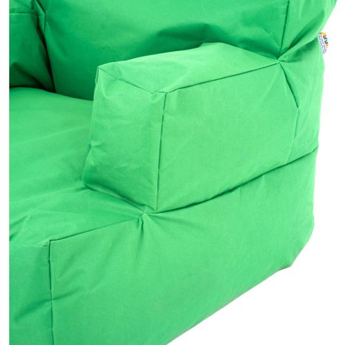 Pouf XXL Extérieur Avec Accoudoirs - Vert Arta