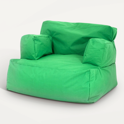 Pouf XXL Extérieur Avec Accoudoirs - Vert Arta