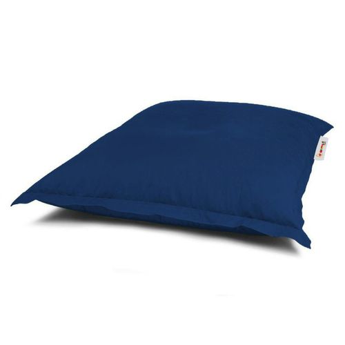 Pouf Coussin De Sol Extérieur Bleu Foncé - 100 Cm Arta
