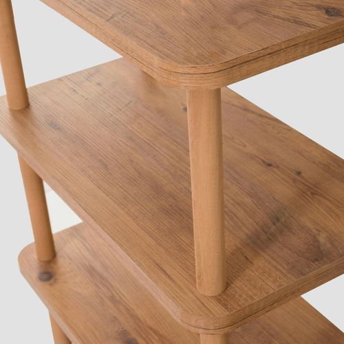 Table console  Effet Bois De Pin - 3 Niveaux Marfa