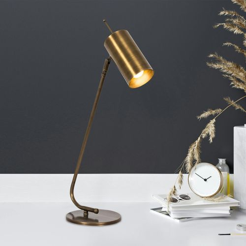 Lampe De Table Vintage, Abat-jour Tube Orientable Sfax
