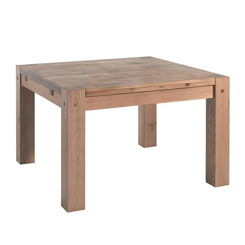 Table Carrée Salle à Manger Bois Massif 120 Fjord